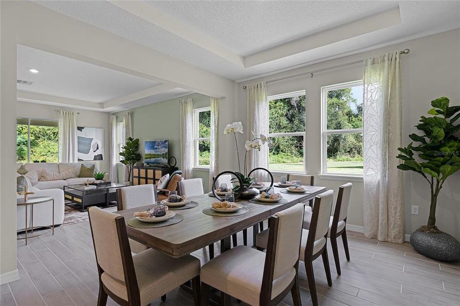 Furnished interior view inside a new home in Wynwood, Ocoee (Image 23).