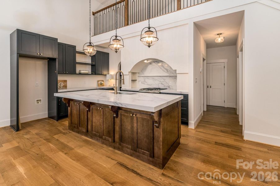 Furnished interior view inside a new home in , Cleveland (Image 11).