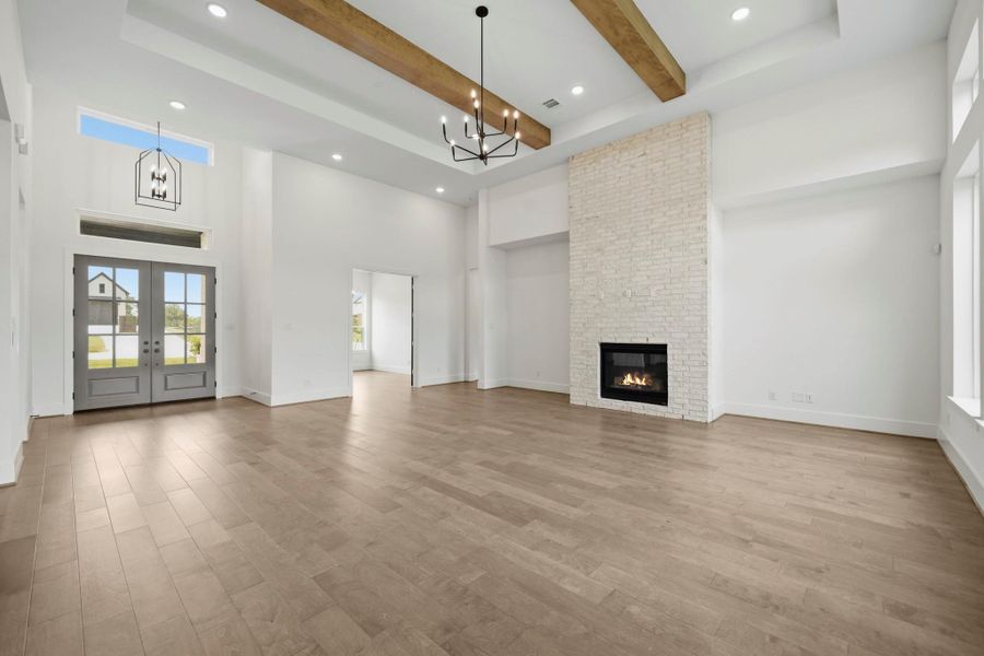 Spacious, unfurnished interior of a new home in Bentwood Farms, Montgomery (Image 22).