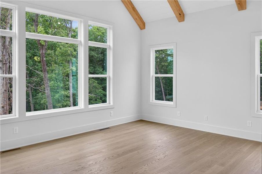 Spacious, unfurnished interior of a new home in , Buford (Image 32).