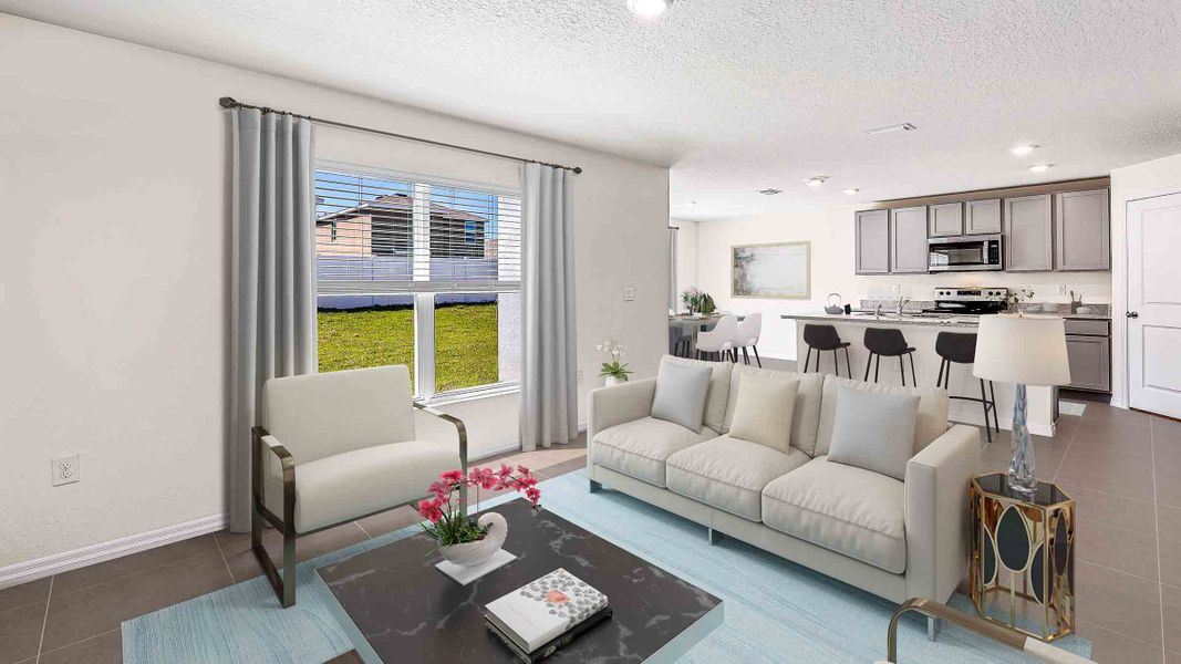 Furnished interior view inside a new home in Stockyard, Statesboro (Image 5).