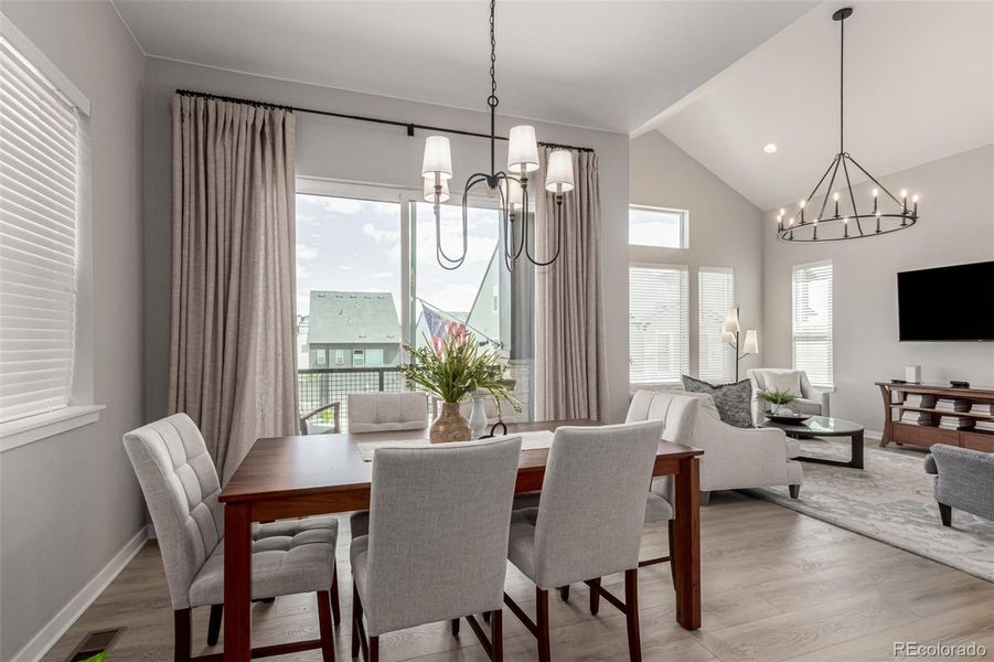 Furnished interior view inside a new home in , Broomfield (Image 33). Furnished interior view inside a new home in , Broomfield (Image 33).