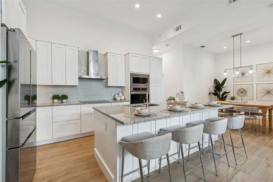Furnished interior view inside a new home in , Sarasota (Image 7).