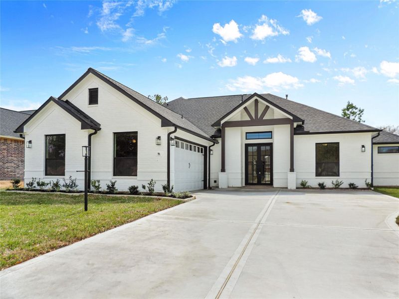 Similar Front Elevation of a Home Built by Tx Best Home Builders