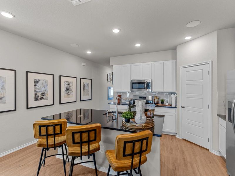 Representative furnished interior of a home built from the The Sabine A by Davidson Homes LLC in Agave, San Antonio (Image 14). Representative furnished interior of a home built from the The Sabine A by Davidson Homes LLC in Agave, San Antonio (Image 14).
