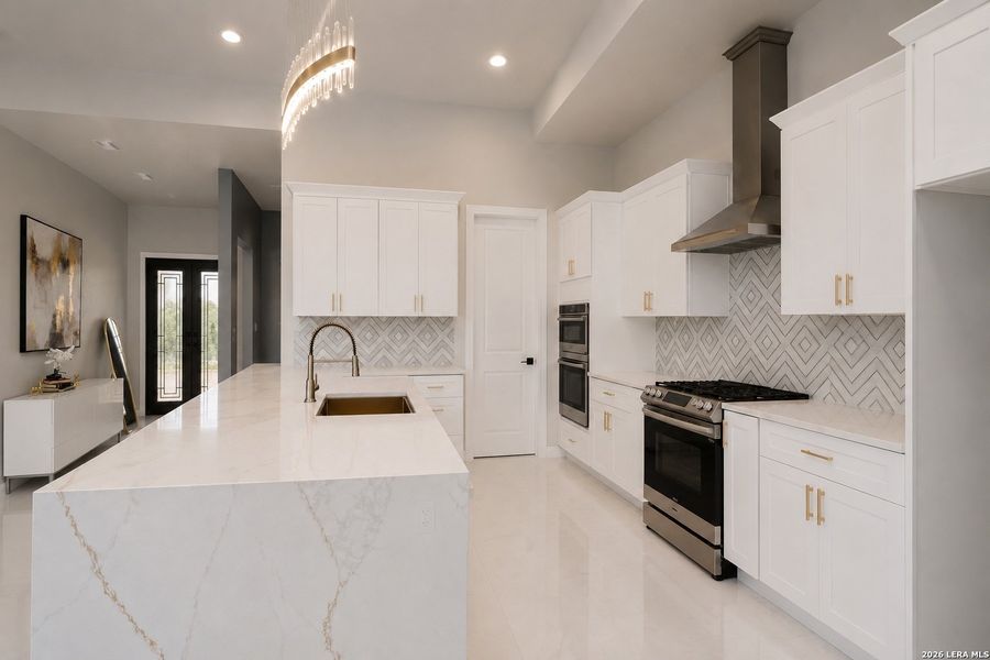 Furnished interior view inside a new home in , San Antonio (Image 8).
