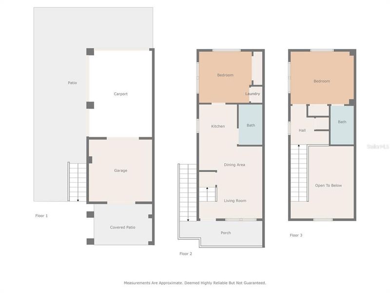 2D floor plan layout of this home in , New Port Richey, FL (Image 5).