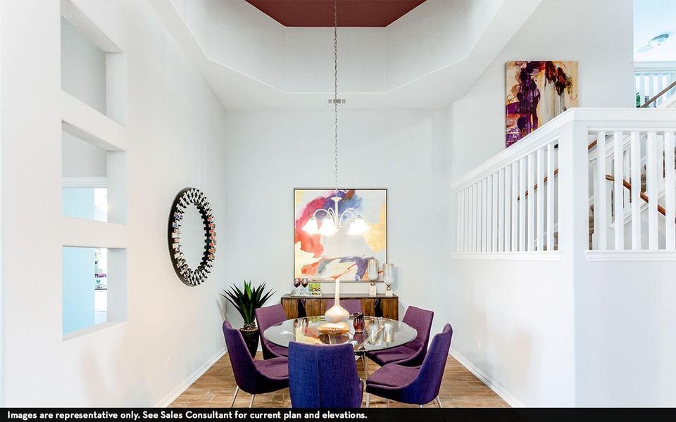Furnished interior view inside a new home in Pecan Estates, Crosby (Image 6).