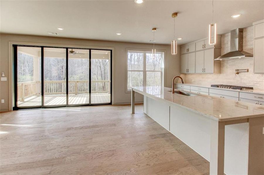 Furnished interior view inside a new home in , Conyers (Image 12).