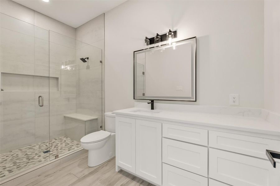 Furnished interior view inside a new home in , College Station (Image 16).