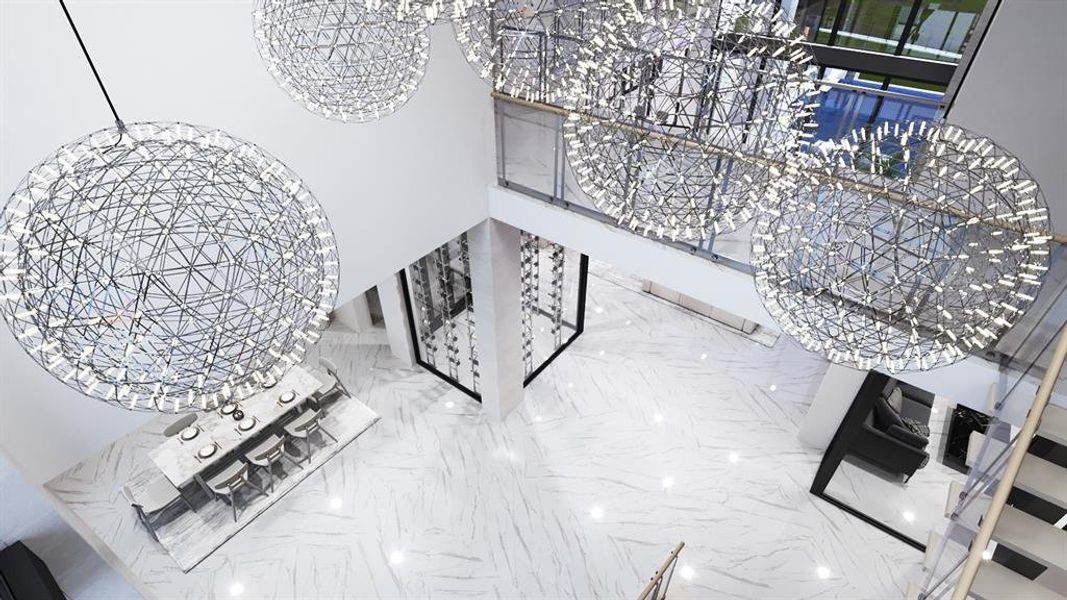 Close-up of interior finishes inside a home in , Frisco (Image 11).