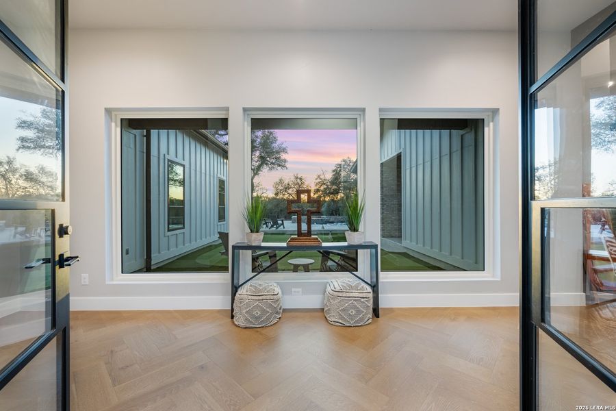 Exterior details and patio area of a home in , Bulverde (Image 27).