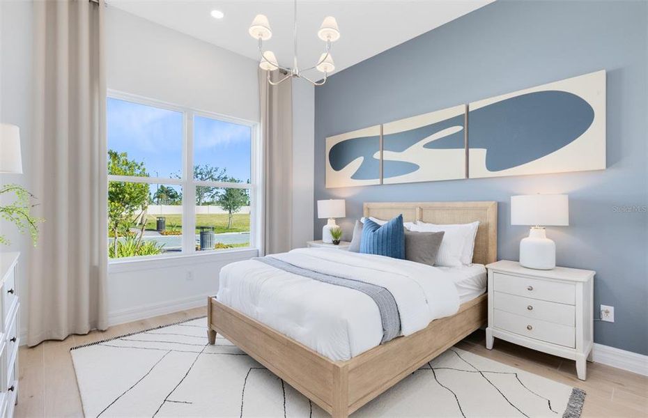 Furnished interior view inside a new home in Del Webb Minneola, Minneola (Image 26).