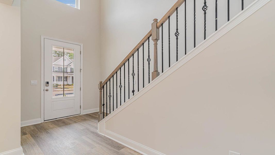 Spacious, unfurnished interior of a new home in Coastal Farms, Conway (Image 6). Spacious, unfurnished interior of a new home in Coastal Farms, Conway (Image 6).