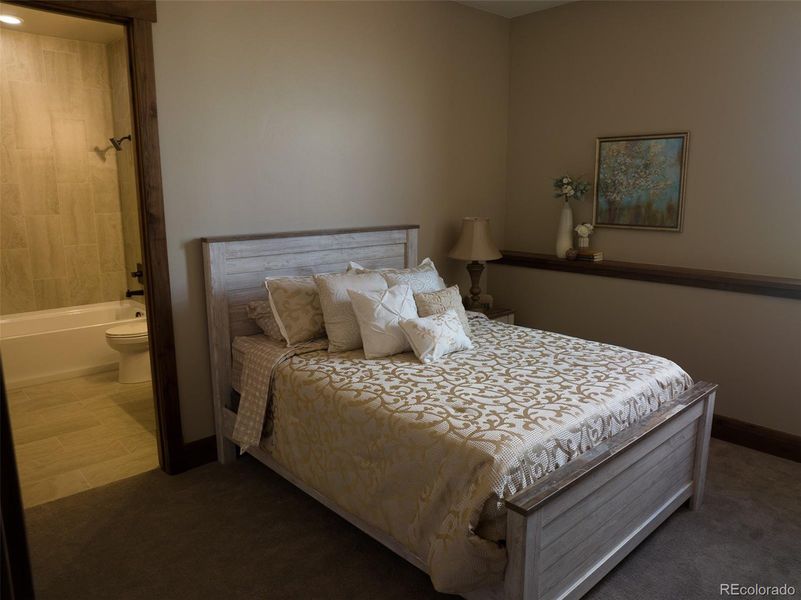 Furnished interior view inside a new home in , Glenwood Springs (Image 43).