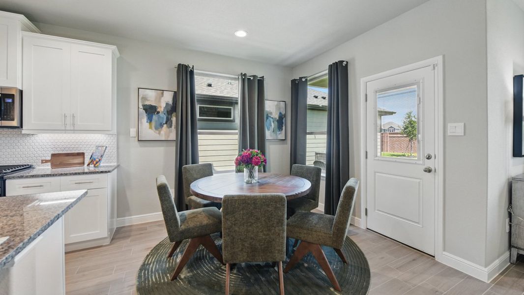 Representative furnished interior of a home built from the MALLARD by D.R. Horton in Rock Creek Ranch, Fort Worth (Image 7). Representative furnished interior of a home built from the MALLARD by D.R. Horton in Rock Creek Ranch, Fort Worth (Image 7).