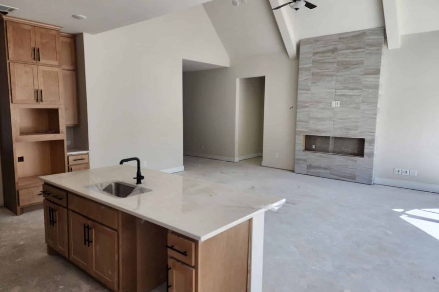 In-progress construction of a new home in Walsh, Fort Worth, TX (Image 9).