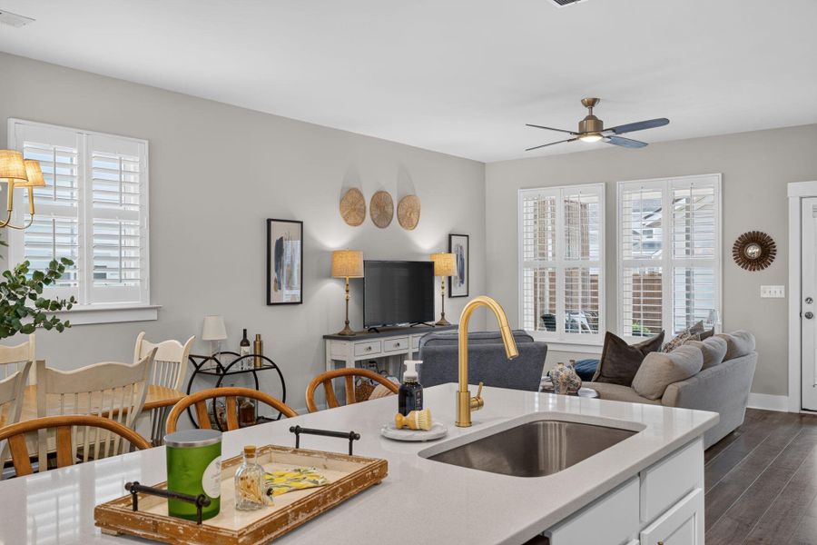 Furnished interior view inside a new home in Nexton - Midtown - The Park Collection, Summerville (Image 15). Furnished interior view inside a new home in Nexton - Midtown - The Park Collection, Summerville (Image 15).