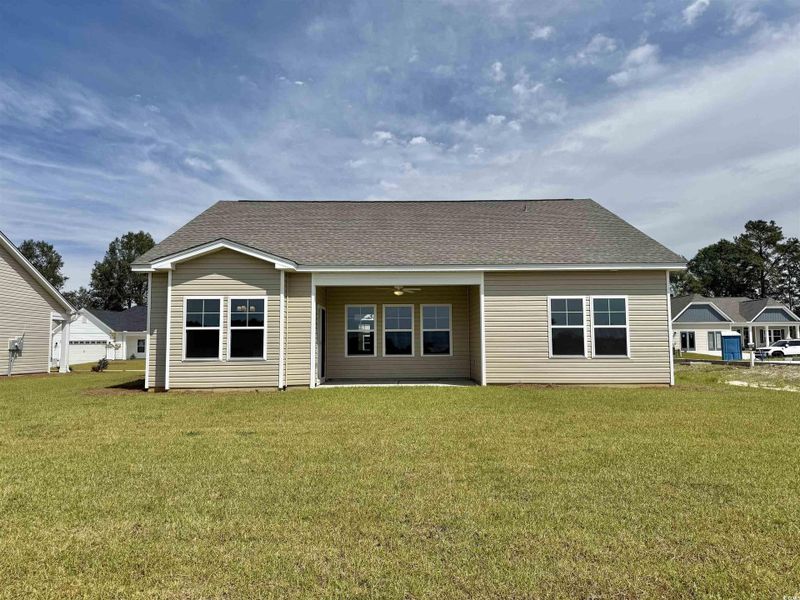 Exterior details and patio area of a home in Oak Grove, Conway (Image 17).