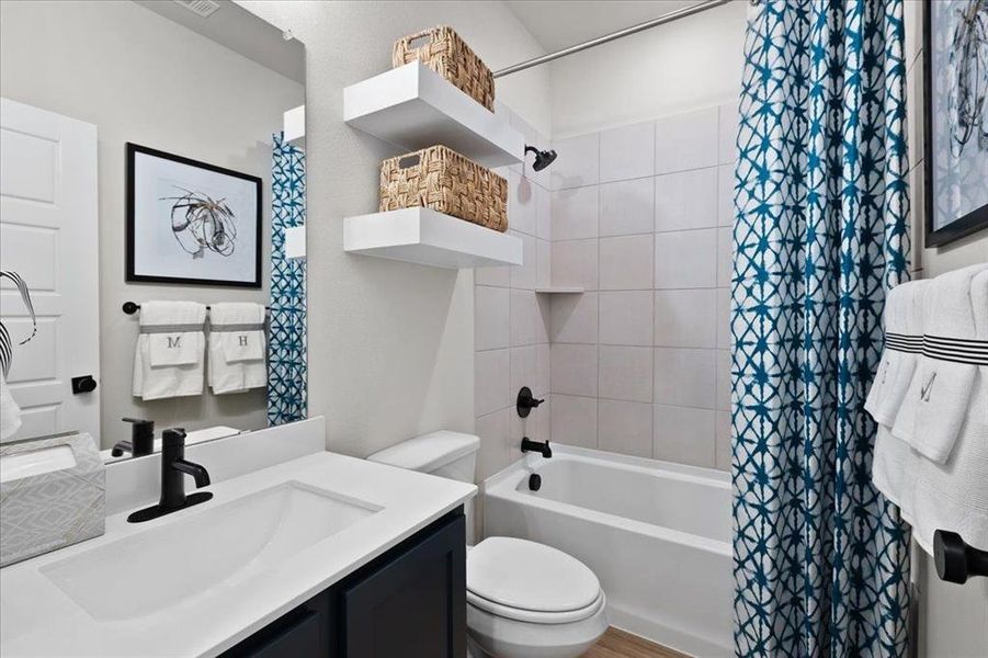 Furnished interior view inside a new home in , Providence Village (Image 23).