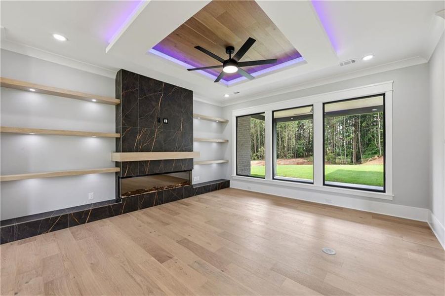 Spacious, unfurnished interior of a new home in , Braselton (Image 102).