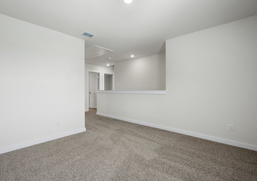 Bonus room on the second floor provides a fantastic flex space to fit your needs. Bonus room on the second floor provides a fantastic flex space to fit your needs.