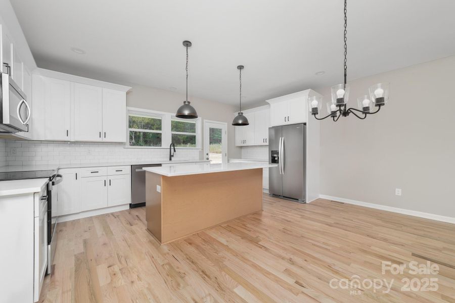 Furnished interior view inside a new home in , Cherryville (Image 7).