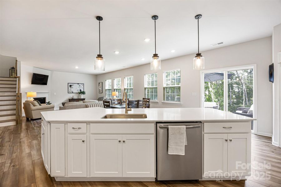 Furnished interior view inside a new home in Walnut Creek: Enclave, Lancaster (Image 6). Furnished interior view inside a new home in Walnut Creek: Enclave, Lancaster (Image 6).