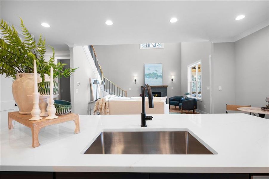 Furnished interior view inside a new home in , Ball Ground (Image 9).