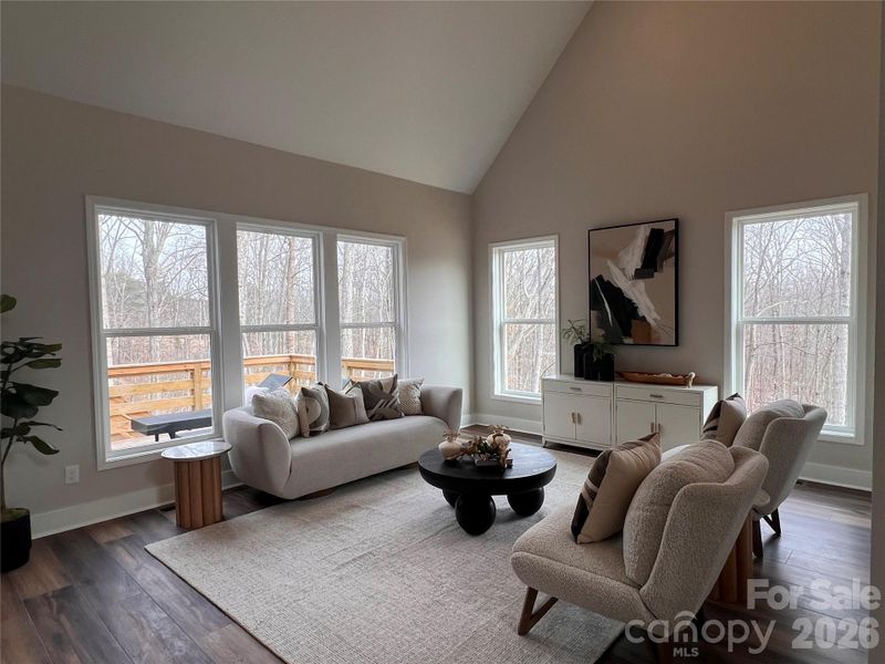 Furnished interior view inside a new home in , Dallas (Image 17).