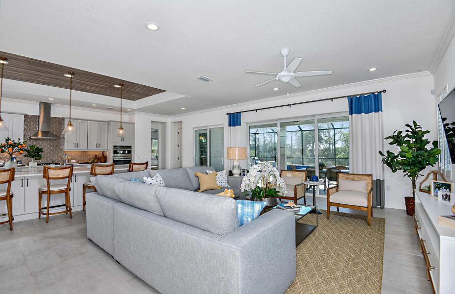 Furnished interior view inside a new home in Avelina, Venice (Image 37).