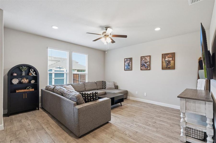 Furnished interior view inside a new home in , Haslet (Image 9).