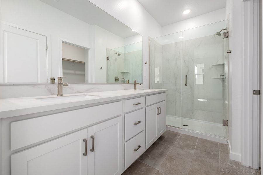 Furnished interior view inside a new home in Mira Vista at Victory, Buckeye (Image 6).