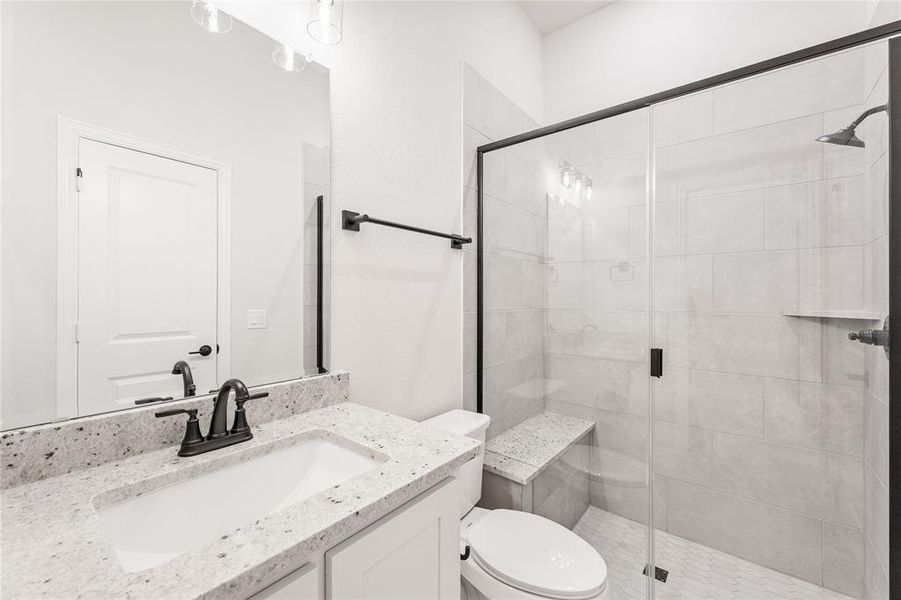 Furnished interior view inside a new home in Villages of Walnut Grove, Midlothian (Image 16).