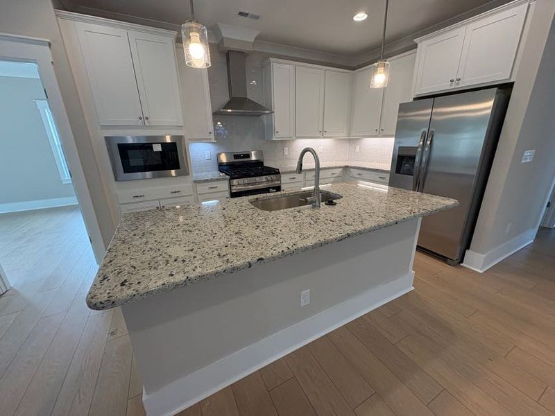 Furnished interior view inside a new home in Riverside Cove, Wilmington (Image 12). Furnished interior view inside a new home in Riverside Cove, Wilmington (Image 12).