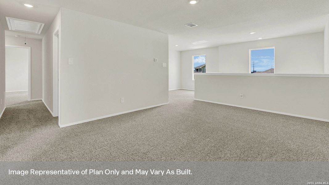 Spacious, unfurnished interior of a new home in Swenson Heights, Seguin (Image 31).
