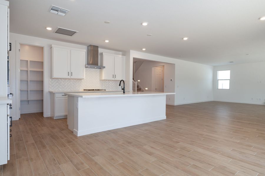 Furnished interior view inside a new home in Terraza, San Tan Valley (Image 5). Furnished interior view inside a new home in Terraza, San Tan Valley (Image 5).