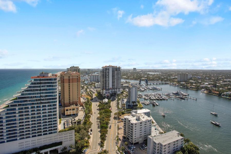 Panoramic southern views