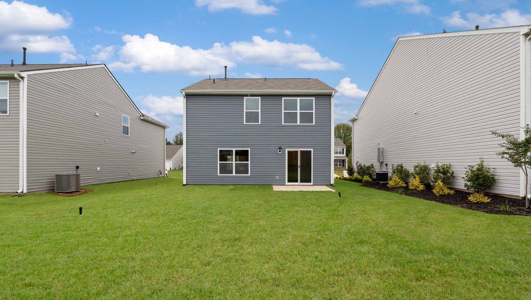 Front exterior of a new home in Seneca Falls, Seneca, SC, highlighting curb appeal (Image 2).