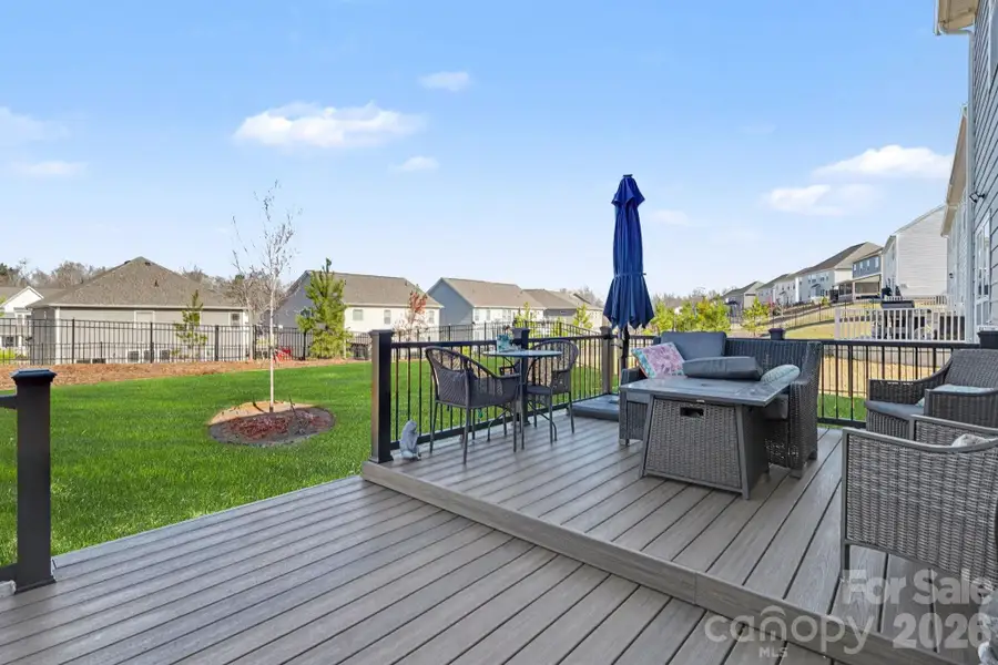 Exterior details and patio area of a home in Falls Cove, Troutman (Image 3). Exterior details and patio area of a home in Falls Cove, Troutman (Image 3).