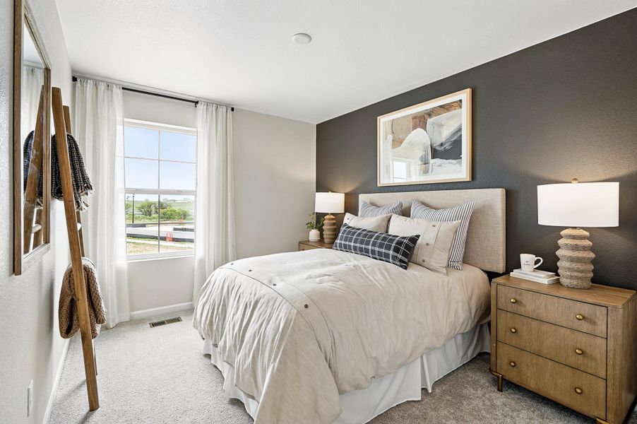 Representative furnished interior of a home built from the Discovery by Taylor Morrison in Parterre Townhomes - The Westerly Collection, Thornton (Image 16).