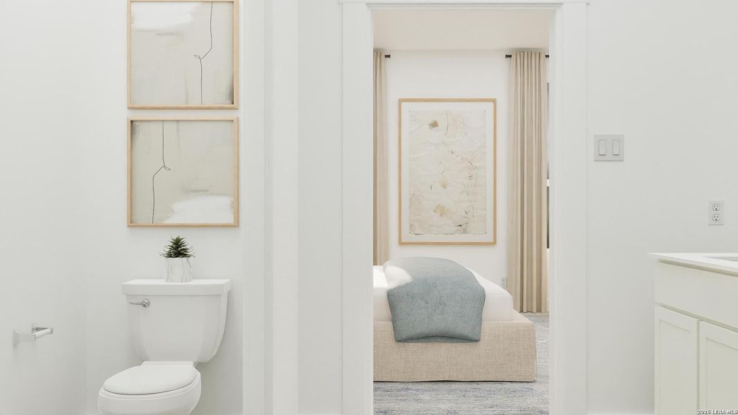 Furnished interior view inside a new home in Royal Oak, Corpus Christi (Image 24).