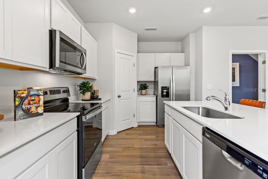Furnished interior view inside a new home in , Jacksonville (Image 32).