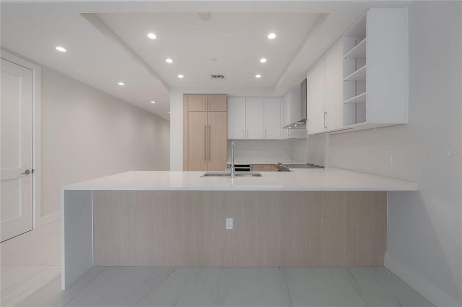 Furnished interior view inside a new home in , St. Petersburg (Image 12).