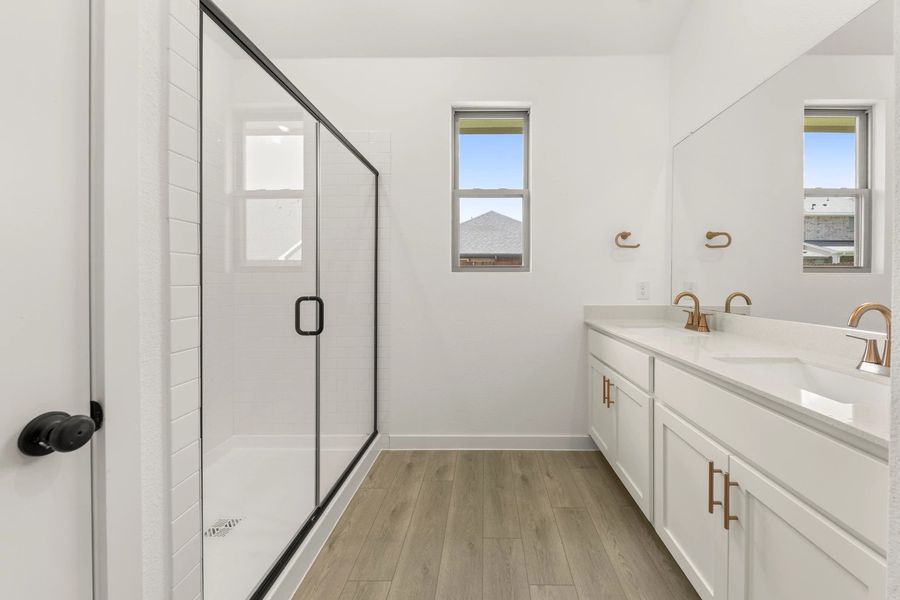 Primary Bathroom featuring the Serene Collection