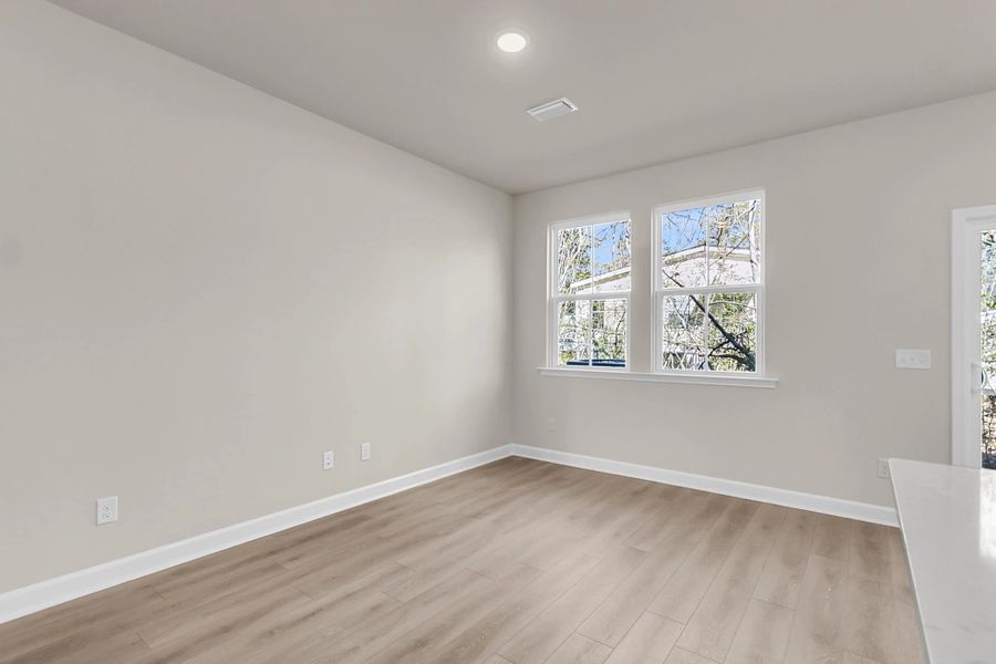 Spacious, unfurnished interior of a new home in Windward Village, Summerville (Image 14). Spacious, unfurnished interior of a new home in Windward Village, Summerville (Image 14).