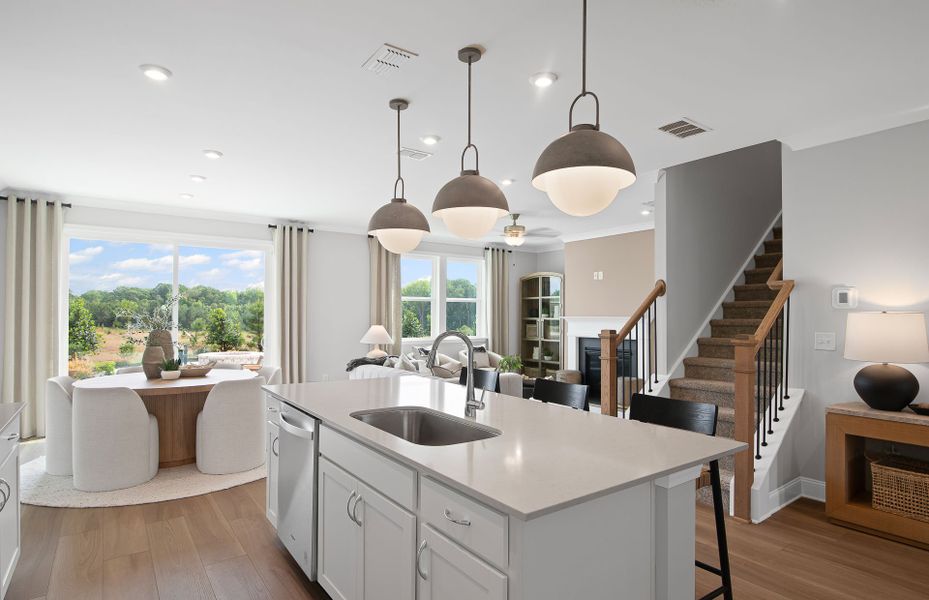 Furnished interior view inside a new home in Overland, Locust Grove (Image 9).