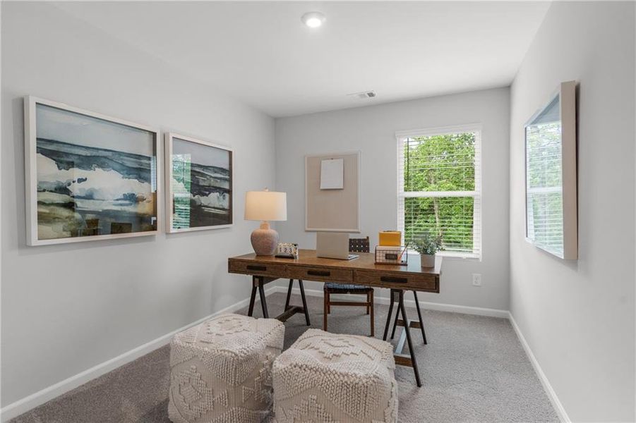 Furnished interior view inside a new home in Stegall Village, Emerson (Image 24).