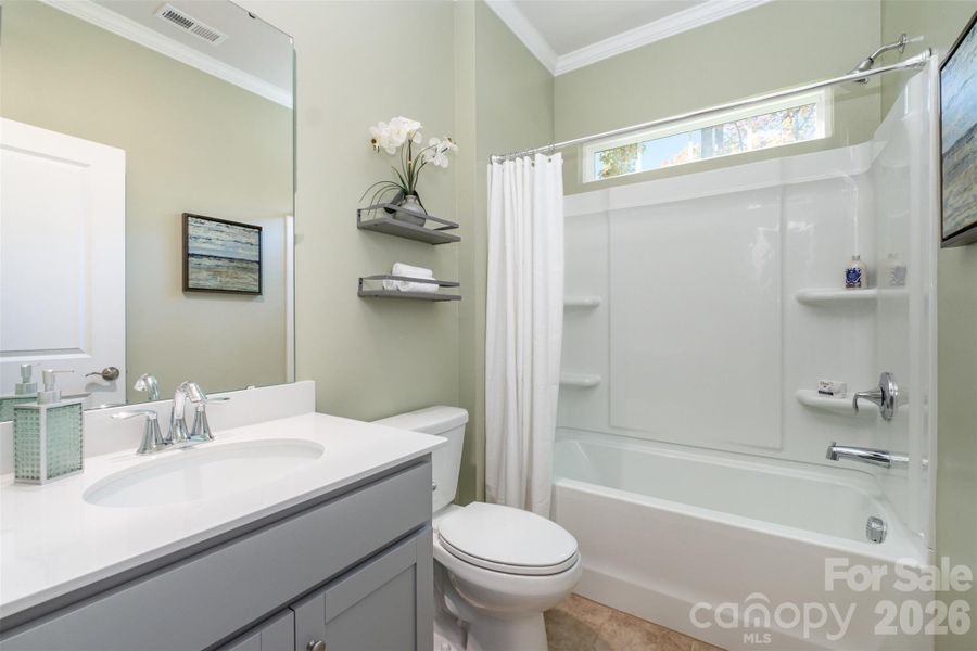 Furnished interior view inside a new home in , Charlotte (Image 35).