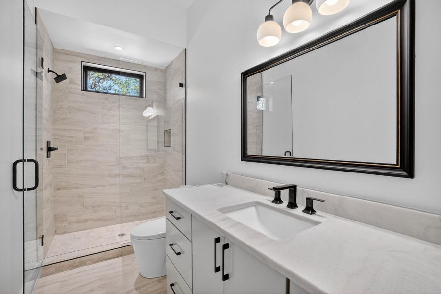 Furnished interior view inside a new home in , West Lake Hills (Image 29).